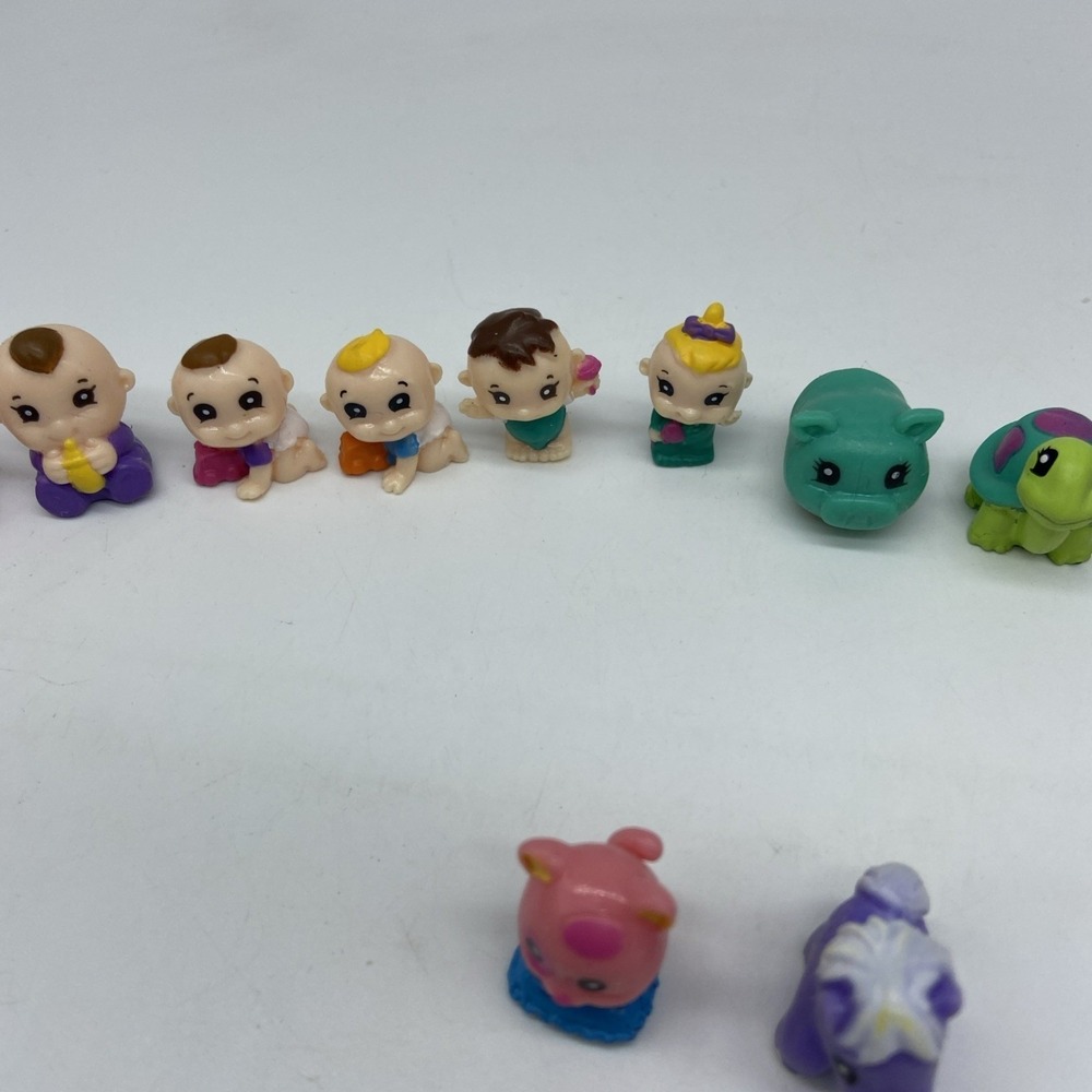Squinkies Mini Rubber Figures Babies Animals Frog Turtle Dogs Cats Horse 23 - Picture 3 of 7